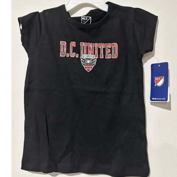 DC United MLS Soccer T-Shirt | Girls 4T | Officially Licensed - Picture 1 of 5